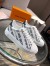 Louis Vuitton Time Out Sneakers In Black Printed Leather