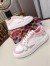 Louis Vuitton Time Out Sneakers In Damier Azur and Leather