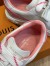 Louis Vuitton Time Out Sneakers with Pink Signature Back