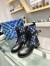 Louis Vuitton Metropolis Flat Ranger Boots In Monogram Denim