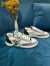 Louis Vuitton Charlie Sneakers In White Leather With Vert Detail