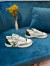 Louis Vuitton Charlie Sneakers In White Leather With Vert Detail