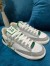 Louis Vuitton Charlie Sneakers In White Leather With Vert Detail