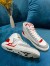 Louis Vuitton White Charlie Sneaker Boots With Red Detail
