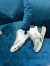 Louis Vuitton White Charlie Sneaker Boots With Vert Detail