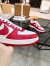 Louis Vuitton And Nike Air Force 1 Sneakers In Red/White