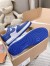 Louis Vuitton And Nike Air Force 1 Sneakers In Blue/White
