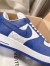 Louis Vuitton And Nike Air Force 1 Sneakers In Blue/White