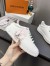 Louis Vuitton Time Out Sneakers with Green Printed
