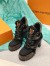 Louis Vuitton Star Trail Ankle Boot in Suede Leather and Mesh