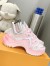 Louis Vuitton LV Archlight Sneakers in Mesh with Pink Leather
