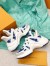 Louis Vuitton LV Archlight Sneakers In Blue Monogram velvet