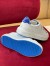 Louis Vuitton Time Out Velcro Sneakers with Blue Velvet Heel