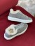 Louis Vuitton Time Out Sneakers in Grey Suede with Shearling 