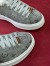 Louis Vuitton Time Out Sneakers in Grey Suede with Shearling 
