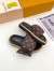 Louis Vuitton Women's Pool Pillow Flat Comfort Mules In Monogram Nylon