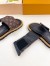Louis Vuitton Women's Pool Pillow Flat Comfort Mules In Monogram Nylon