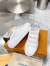 Louis Vuitton Time Out Velcro Sneakers with Monogram Canvas Heel
