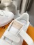 Louis Vuitton Time Out Velcro Sneakers with Monogram Canvas Heel