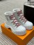 Louis Vuitton Ruby Flat Ranger Boots In White Leather