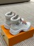 Louis Vuitton Ruby Flat Ranger Boots In White Leather