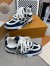 Louis Vuitton LV Skate Sneakers in Blue Mix Materials