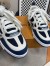 Louis Vuitton LV Skate Sneakers in Blue Mix Materials