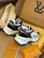 Louis Vuitton Women's Run 55 Sneakers In White Technical Materials