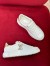 Louis Vuitton Time Out Sneakers with Gold Strass LV Initials
