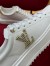 Louis Vuitton Time Out Sneakers with Gold Strass LV Initials