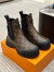Louis Vuitton Ruby Flat Ankle Boots In Monogram Canvas