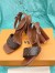 Louis Vuitton Silhouette Sandals in Monogram Canvas with Studs 