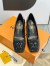 Louis Vuitton Shake Pumps 55mm In Black Patent Calfskin