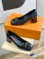 Louis Vuitton Shake Pumps 55mm In Black Patent Calfskin