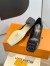 Louis Vuitton Shake Pumps 55mm In Black Patent Calfskin