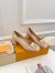 Louis Vuitton Shake Pumps 55mm In Nude Patent Calfskin