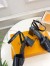 Louis Vuitton Shake Sandals 55mm In Black Patent Calfskin
