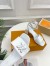 Louis Vuitton Shake Sandals 55mm In White Patent Calfskin