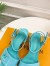 Louis Vuitton Shake Sandals 55mm In Green Patent Calfskin