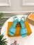 Louis Vuitton Shake Sandals 55mm In Green Patent Calfskin