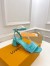 Louis Vuitton Shake Sandals 55mm In Green Patent Calfskin