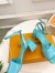Louis Vuitton Shake Sandals 55mm In Green Patent Calfskin