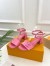 Louis Vuitton Shake Sandals 55mm In Pink Patent Calfskin
