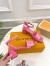 Louis Vuitton Shake Sandals 55mm In Pink Patent Calfskin