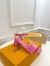 Louis Vuitton Shake Sandals 55mm In Pink Patent Calfskin