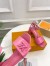 Louis Vuitton Shake Sandals 55mm In Pink Patent Calfskin