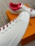 Louis Vuitton Frontrow Sneakers with Pink Monogram Canvas Trim