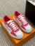 Louis Vuitton Time Out Sneakers with Pink Monogram Trim