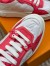 Louis Vuitton Time Out Sneakers with Pink Monogram Trim