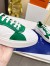 Louis Vuitton Time Out Sneakers with Green Monogram Trim